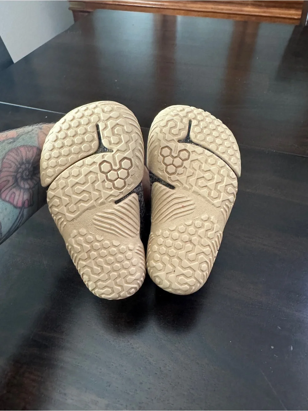 Vivobarefoot Pluma Knit Toddlers Slip On Sock Shoe 19